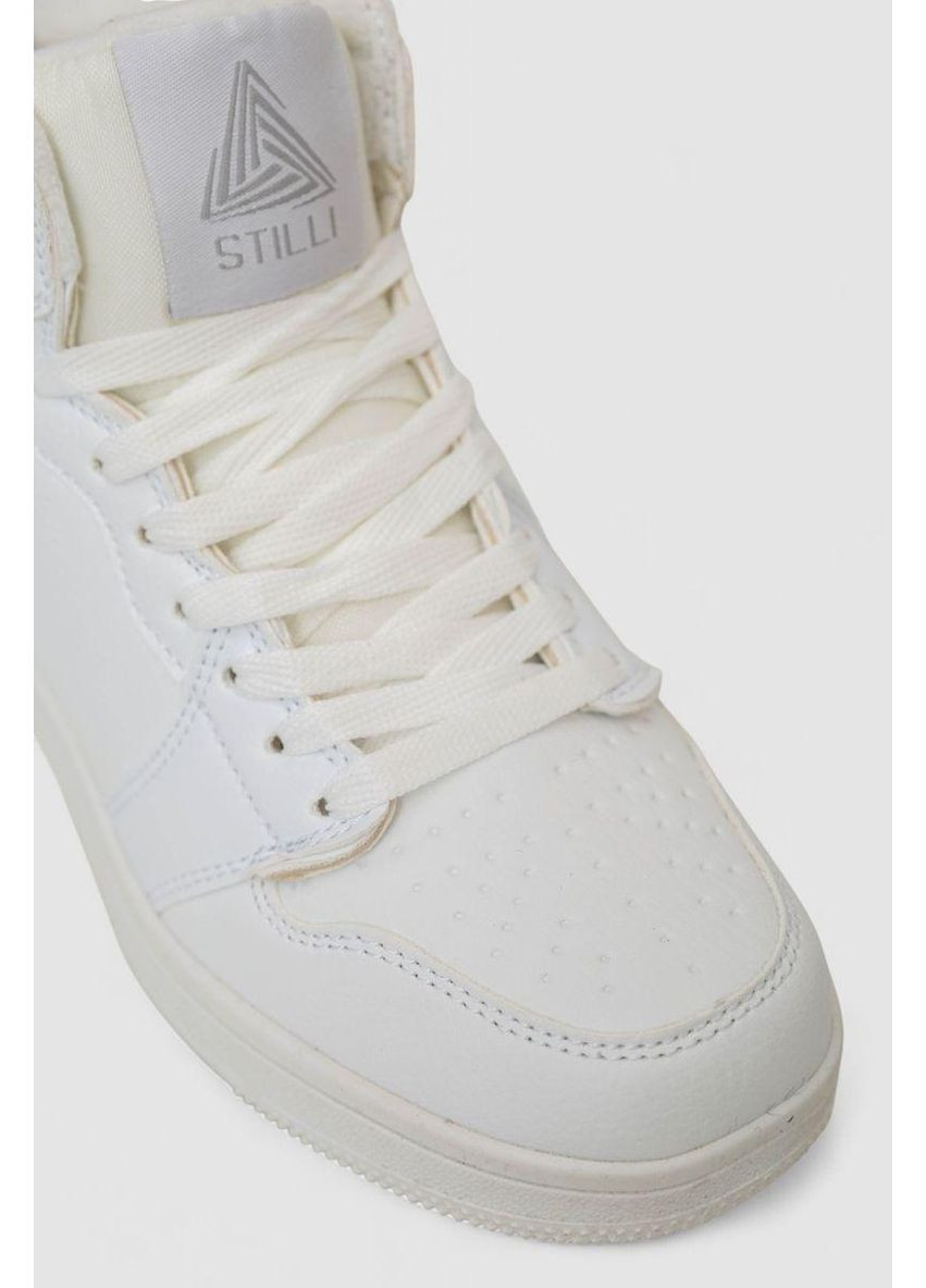 Кроссовки женские зимние на меху, 248RH1030 No Brand белые (368704365)