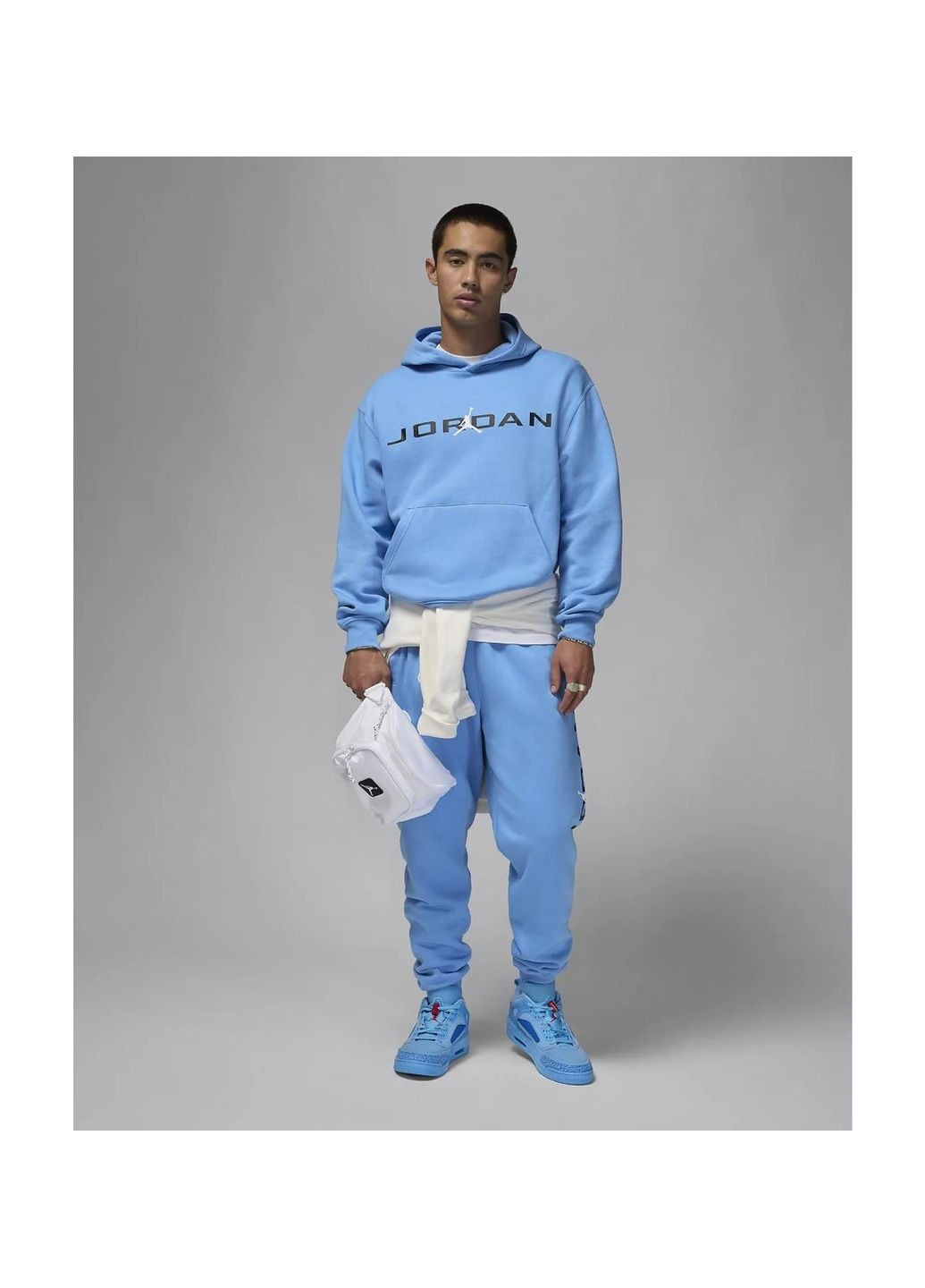 Худі чоловіче Essentials Light Blue Air Jordan (364836703)