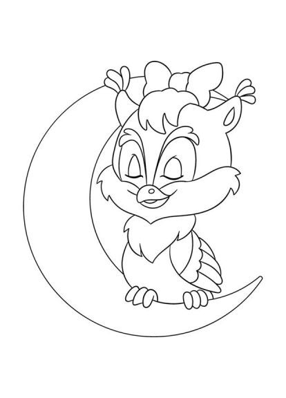 Картина по номерам (15113-AC) Artcraft Совенятко 25х30 см (366069533)