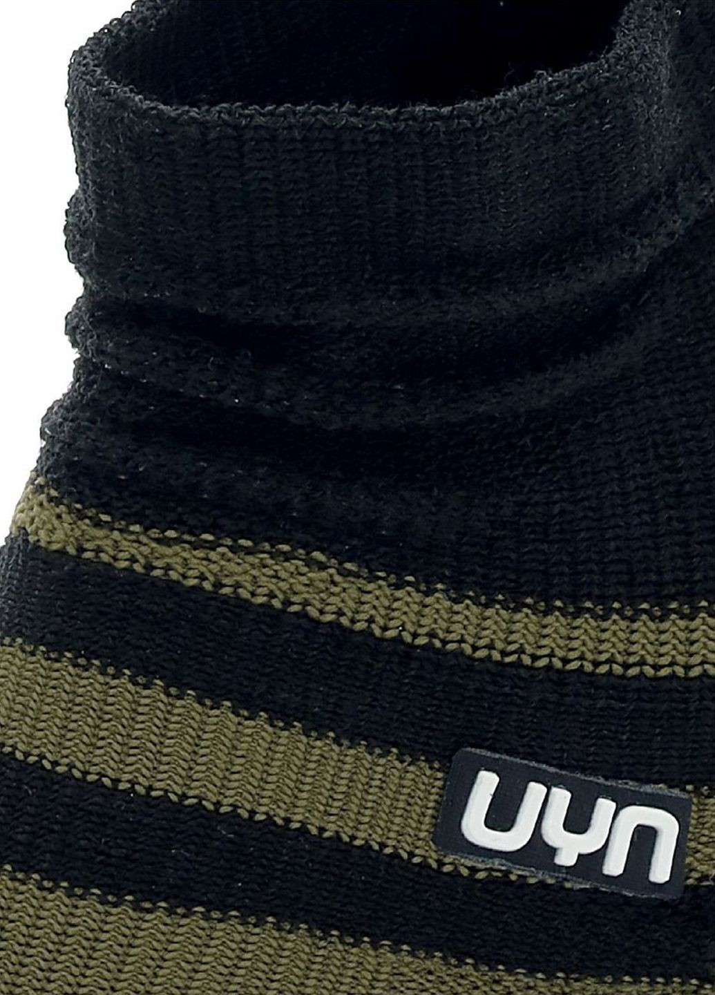 Цветные кроссовки женские UYN X-CROSS BLACK SOLE Е083 MILITARY GREEN