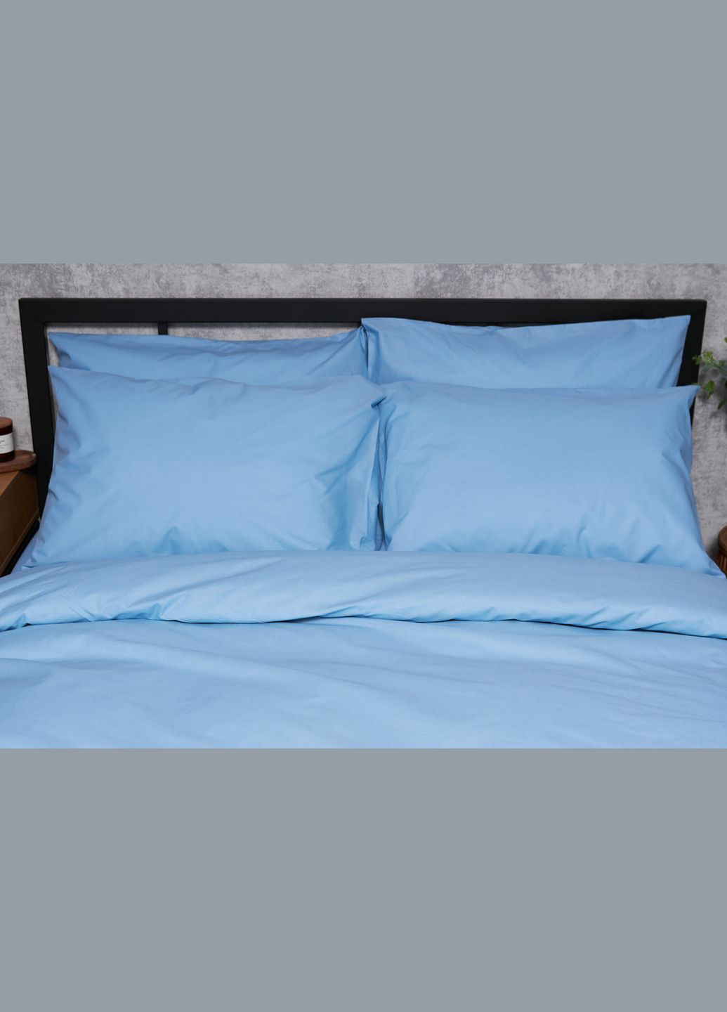 Комплект постільної білизни Бязь Gold Люкс King Size 220x240 наволочки 2х50х70 (MS-820003046) Moon&Star Nordic (288043800)