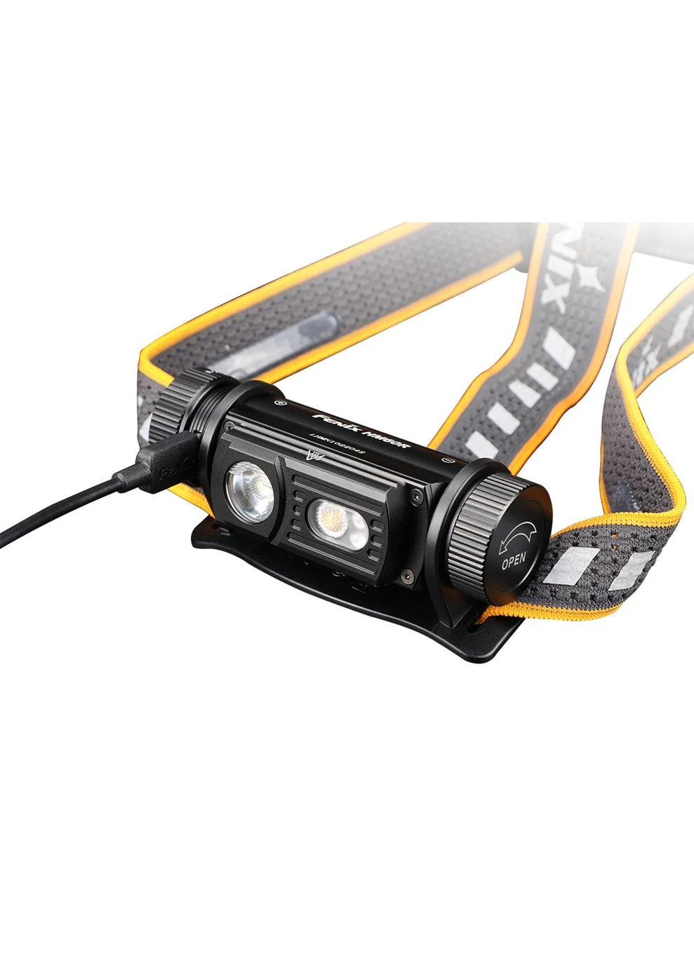 Налобный фонарь HM60R, 1300 лм, USB Type-C, IP68, 8 режимов, Luminus SST40, 157 г, для туризма Fenix (394235353)