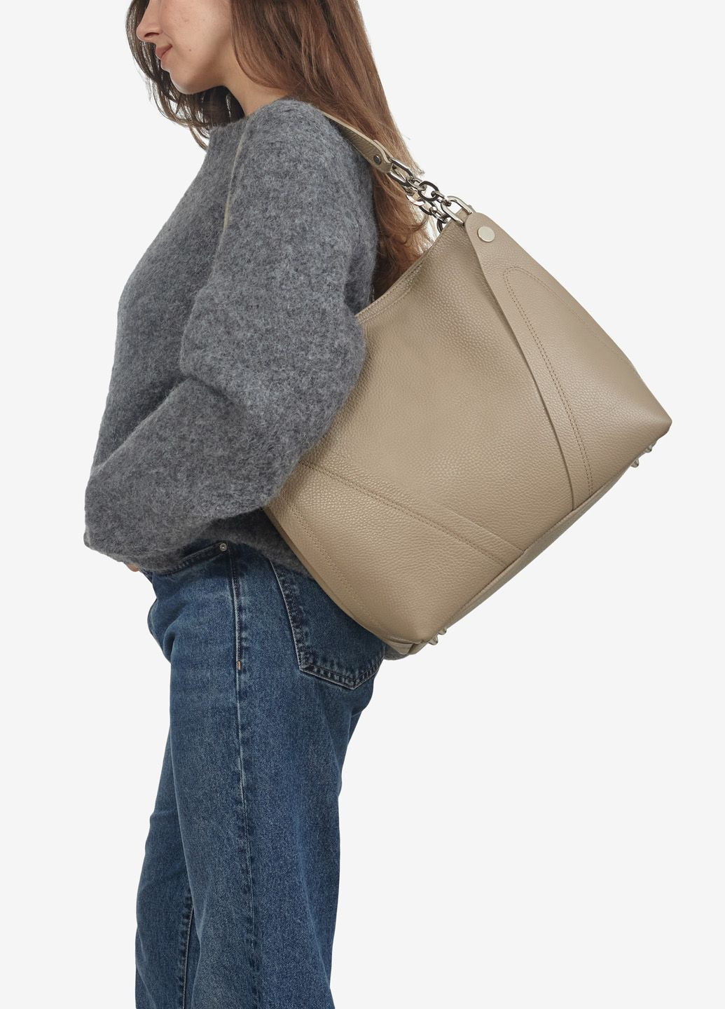 Сумка женская кожаная шоппер большая Shopper Regina Notte (280199266)