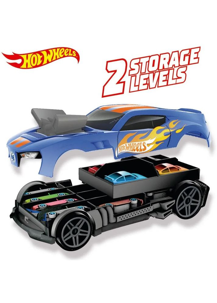 Гоночный автомобиль-гараж 2 в 1 HWCC15 Hot Wheels (322035864)