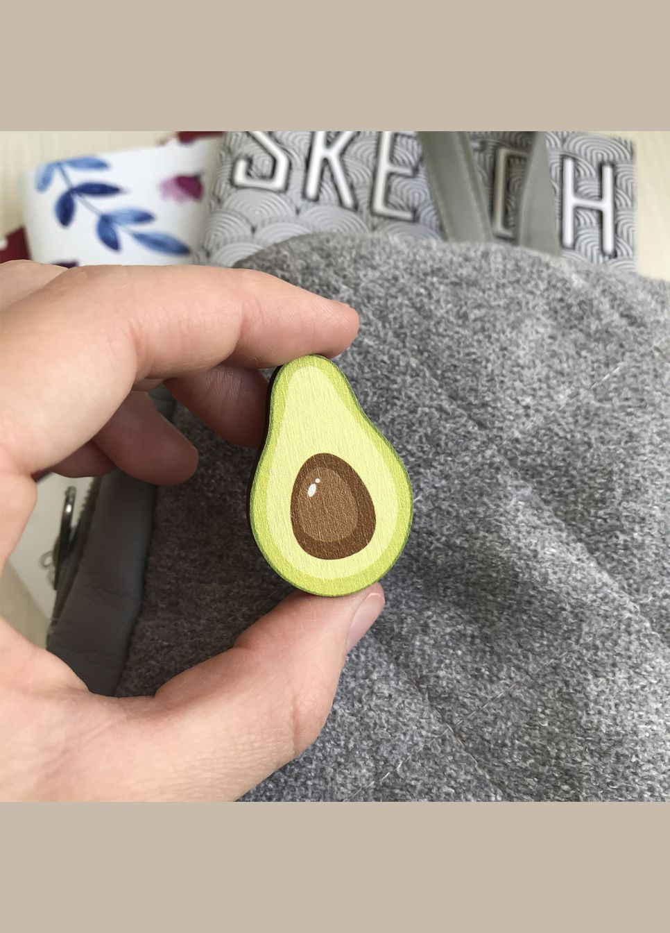 Авокадо значок з дерева Cozy-Up (291162205)