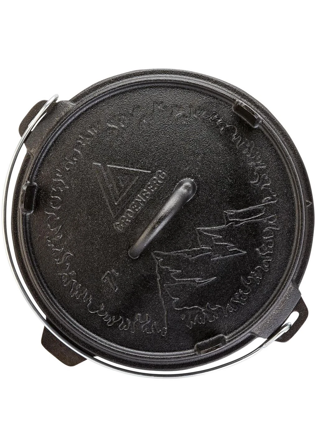 Казан з кришкою Askja Pot 30 cm / 7 L Black (266017) Groenberg (392409412)