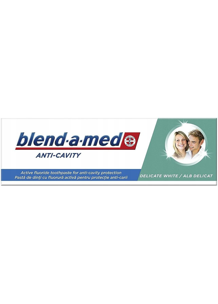 Зубна паста Anti-Cavity Delicate White 75ml (1160633-137978) Blend-a-Med (368649052)