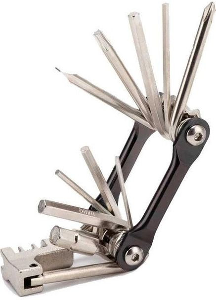 Ключ велосипедний мультитул 11 пр Чорний (050542) Xiamen (334011978)