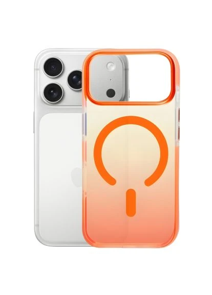 Чехол для мобильного телефона Orange (715473)ZEVS BeCover FIBRA Shock-Proof MagSafe Apple iPhone 17 Pro Max (390124864)
