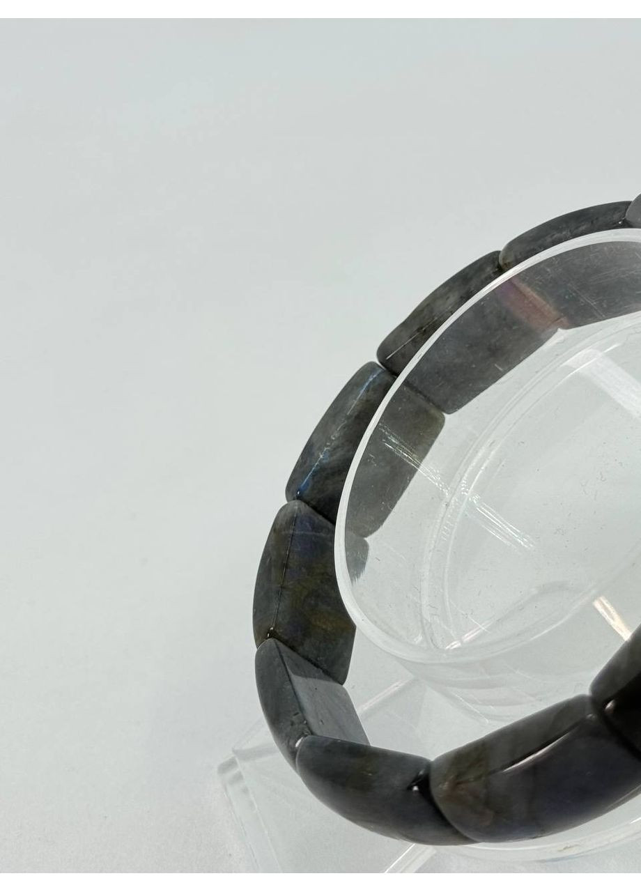 Браслет из лабрадорита 12*19 мм 18 см Комбинированный No Brand (361319805)