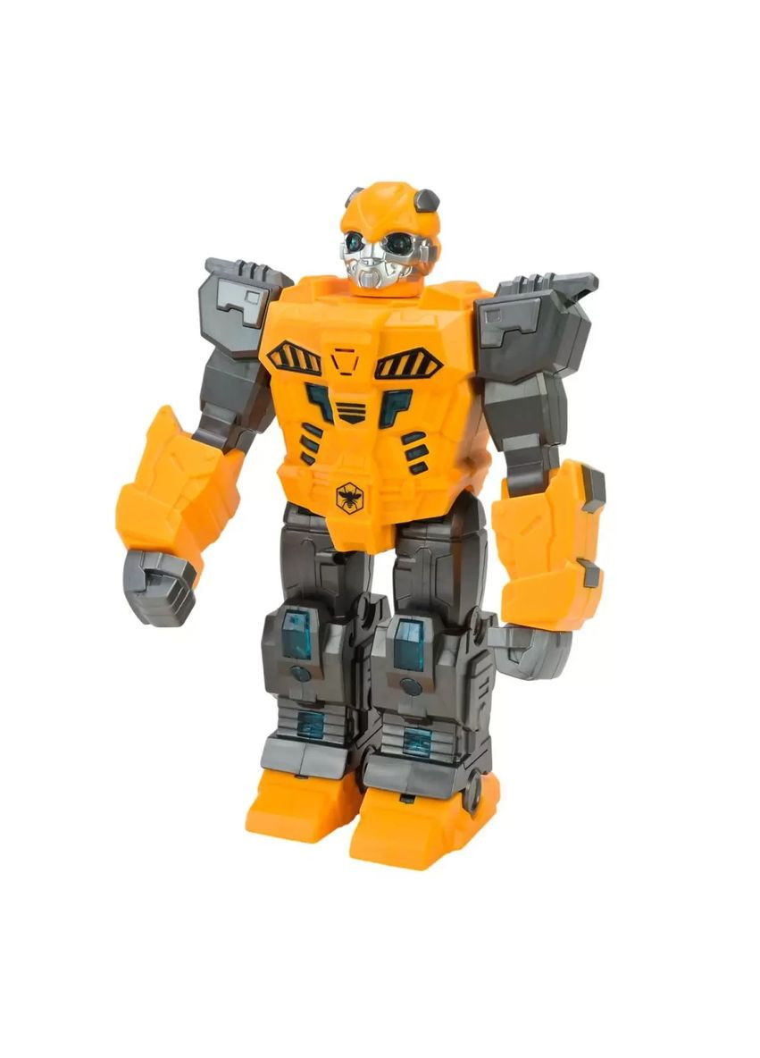 Игрушка интерактивная робот-трансформер Бамблби со светом движение 0138-13 на батарейках No Brand (362435388)