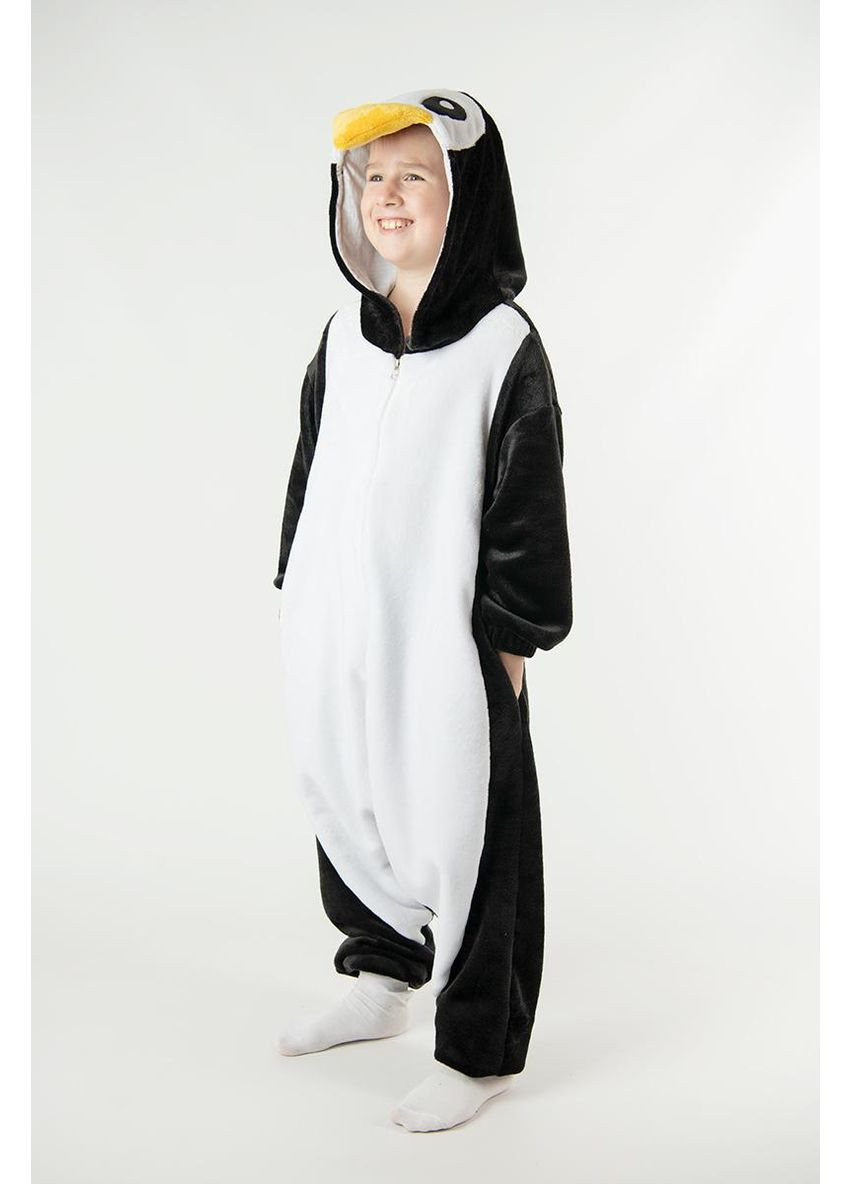Кігурумі дитячий Пінгвін чорний з білим домашній костюм для хлопчика і дівчинки V&V (361057540)