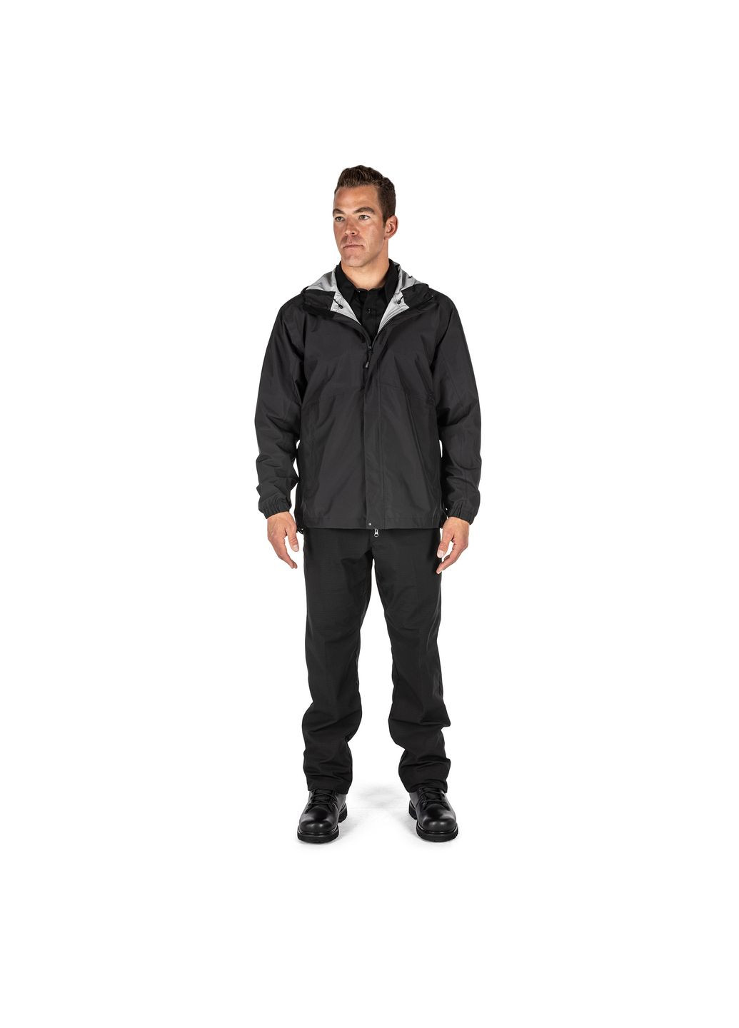 Куртка штормовая Duty Rain Shell Black (48353ABR-019-S) 5.11 Tactical (362463303)