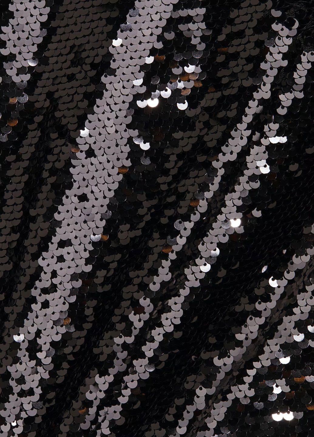 Черная праздничный однотонная юбка H&M