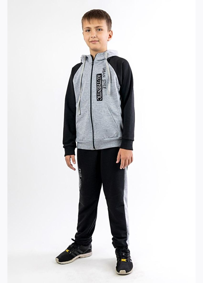 Спортивный костюм для мальчика на молнии подростковый (толстовка+штаны) Україна (325489200)