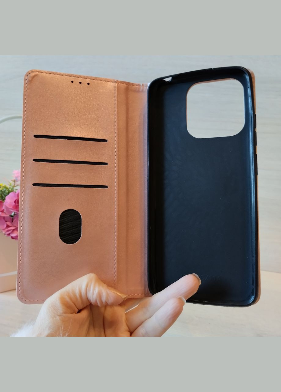 Чехол для xiaomi redmi 12 / сяоми редми 12 книжка подставка с визитницей Business Leather Clasp No Brand (319812937)