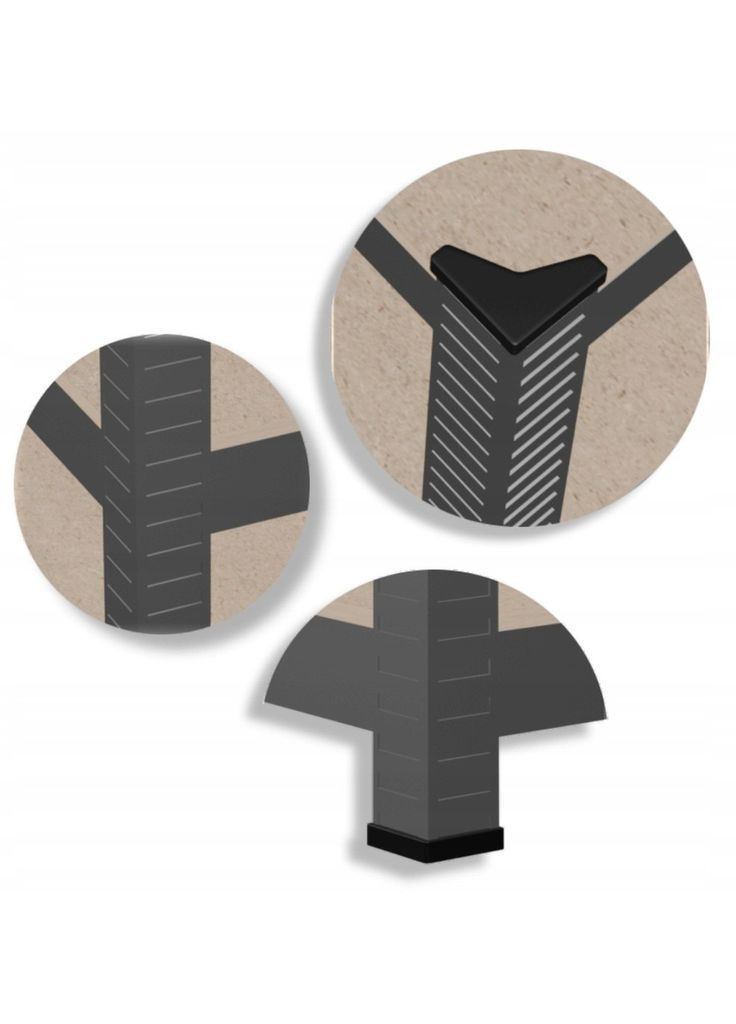 Набір з 2-х металевих стелажів (180 x 90 x 30 см) 5 полиць No Brand (368468369)