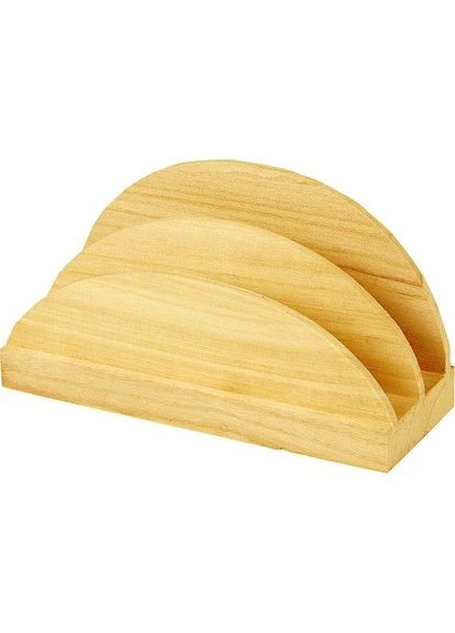 Серветниця з дерева Мансанар ваніль (СЛФ-002202) No Brand (327849694)