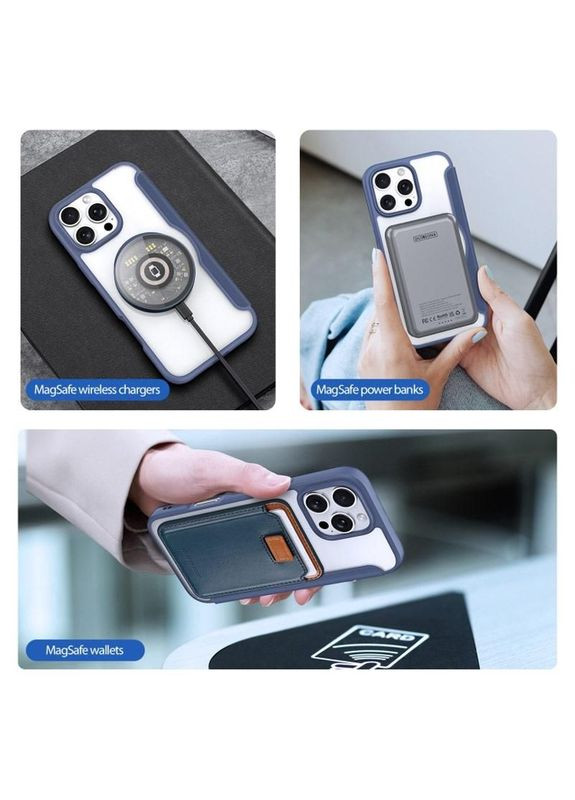 Чохол книжка Skin X Pro з MagSafe для Apple iPhone 16 Pro Max (6.9") Синій Dux Ducis (372163225)