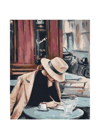 Картина за номерами "Справа в шляпі" ★★★ Brushme (361417472)