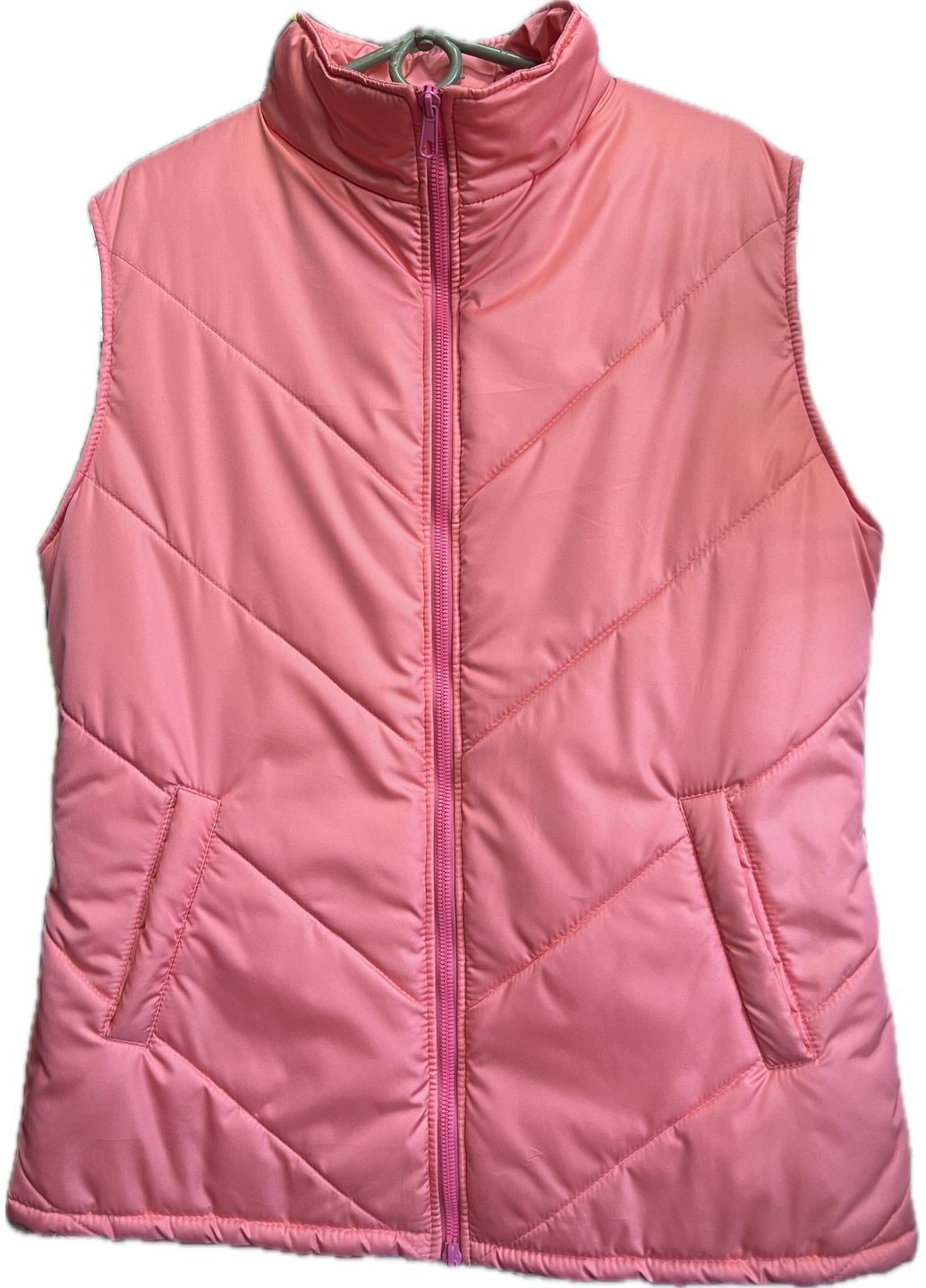 Жилет утеплений стьобаний рожевий ProsPerous (324760577)
