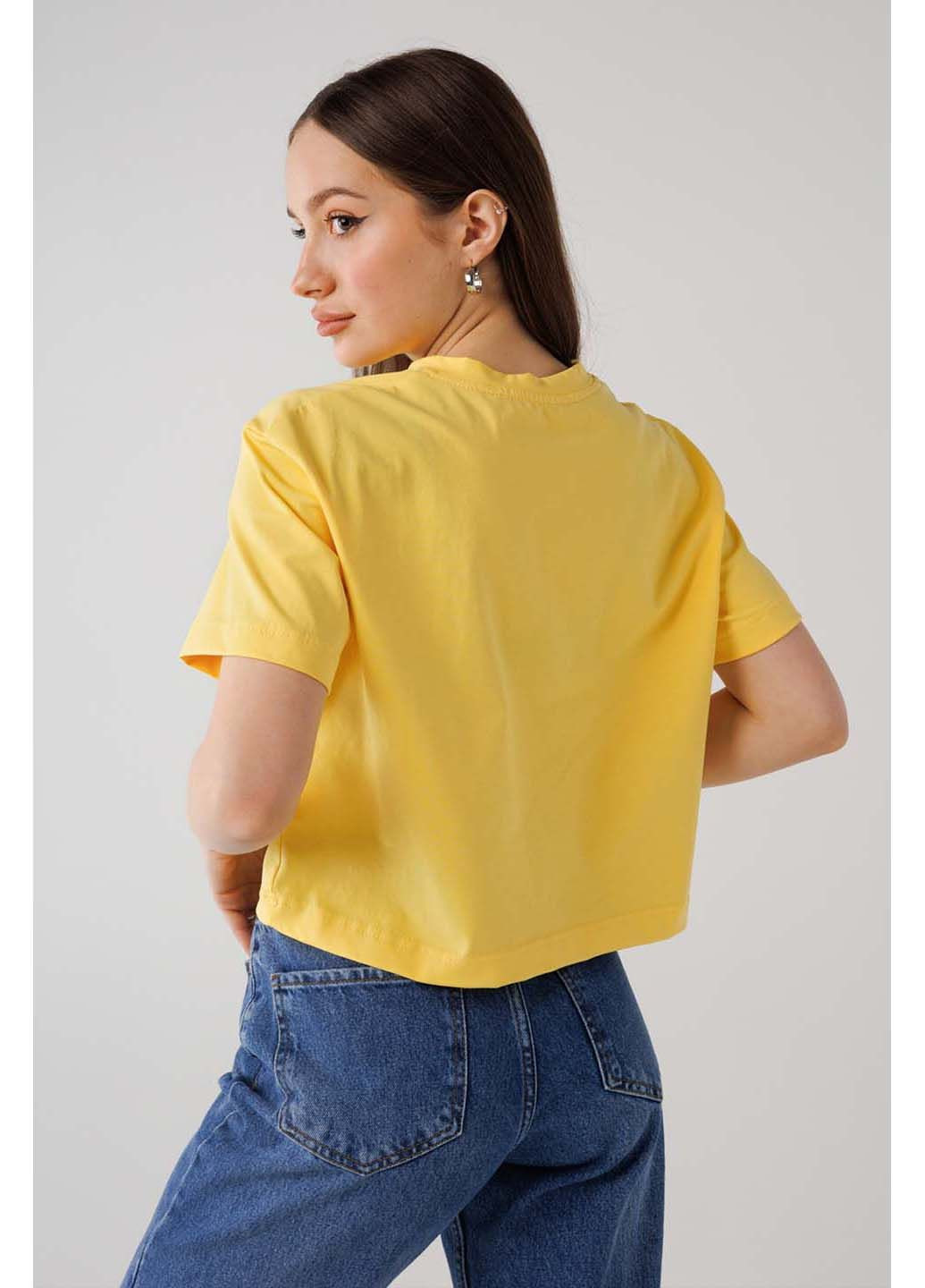 Желтая демисезон футболка LAWA