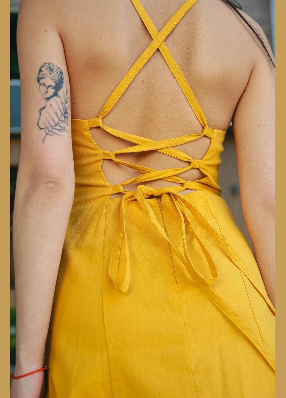 Летний женский лёгкий casual cарафан airy Intruder однотонный