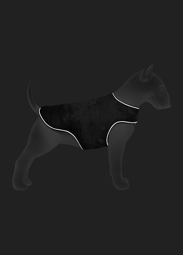 Куртка-накидка для собак Clothes, рисунок "NASA21",, А 41 см, B 58-70 см, С 42-52 см WAUDOG (279566589)