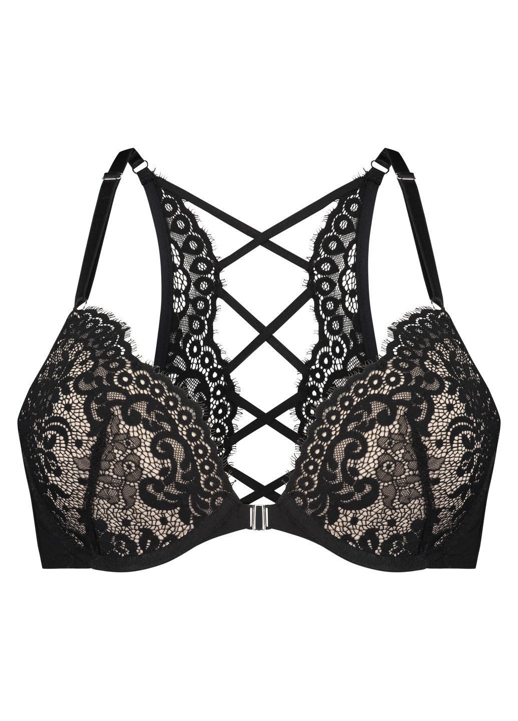 Чорний бюстгальтер cardi чорний Hunkemoller