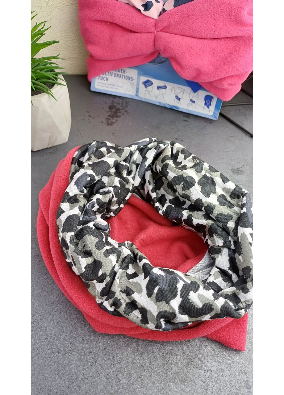 Бафф снуд шарф фірмовий фліс флісовий малиновий+ Lupilu (369175733)