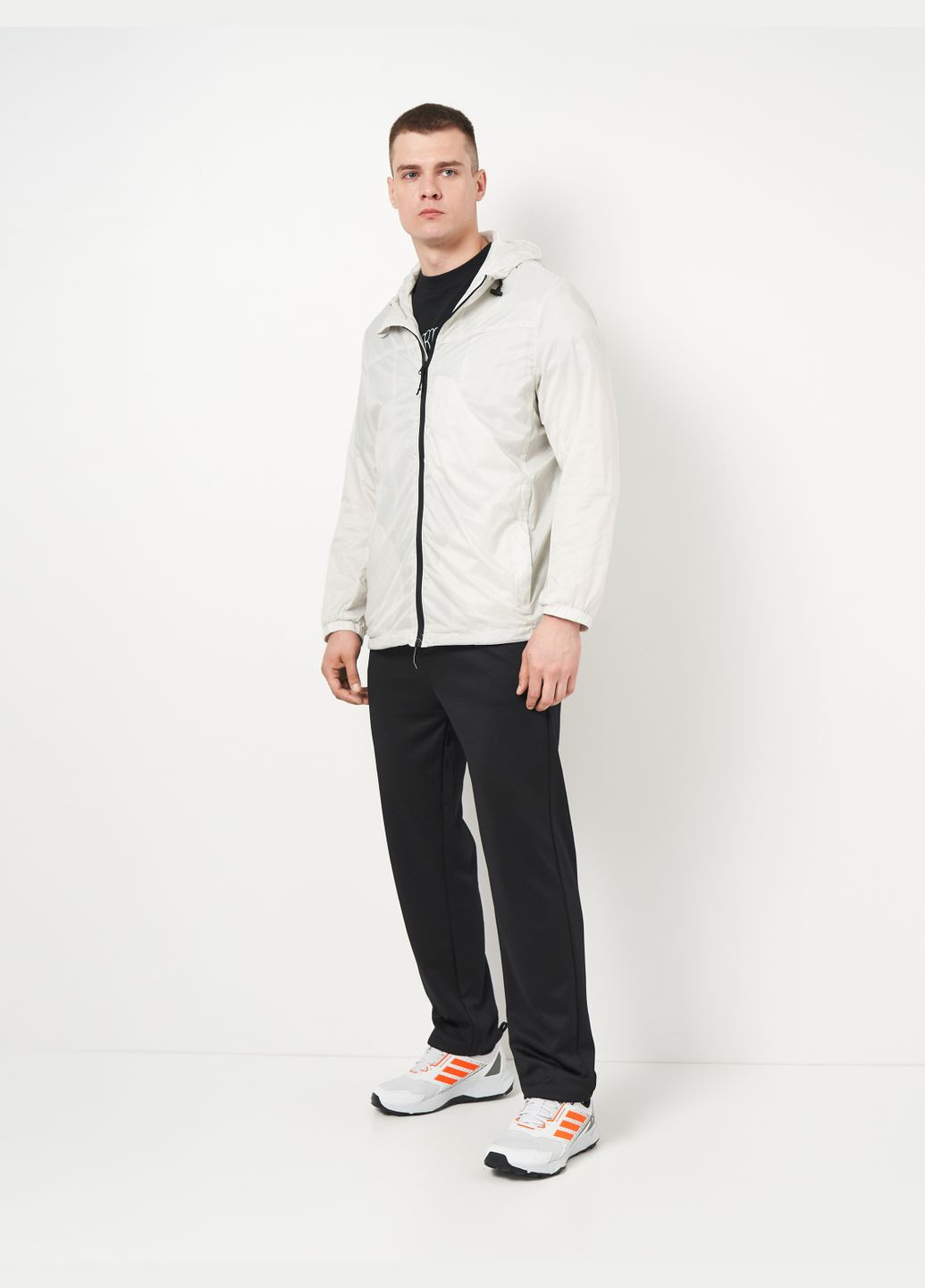 Серая демисезонная ветровка H&M