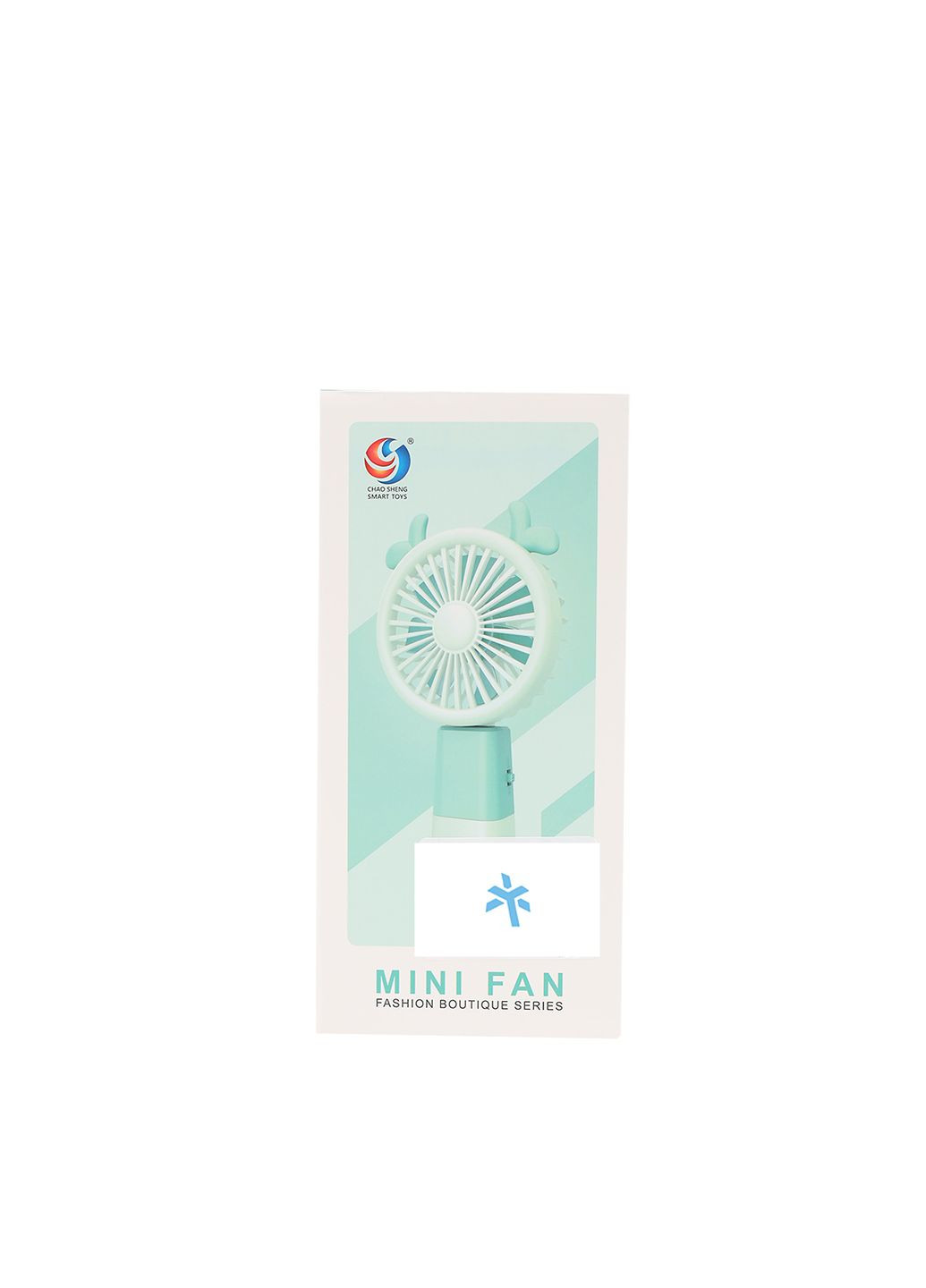 Портативный вентилятор с "рожками" цвет разноцветный ЦБ-00279079 No Brand (335974580)