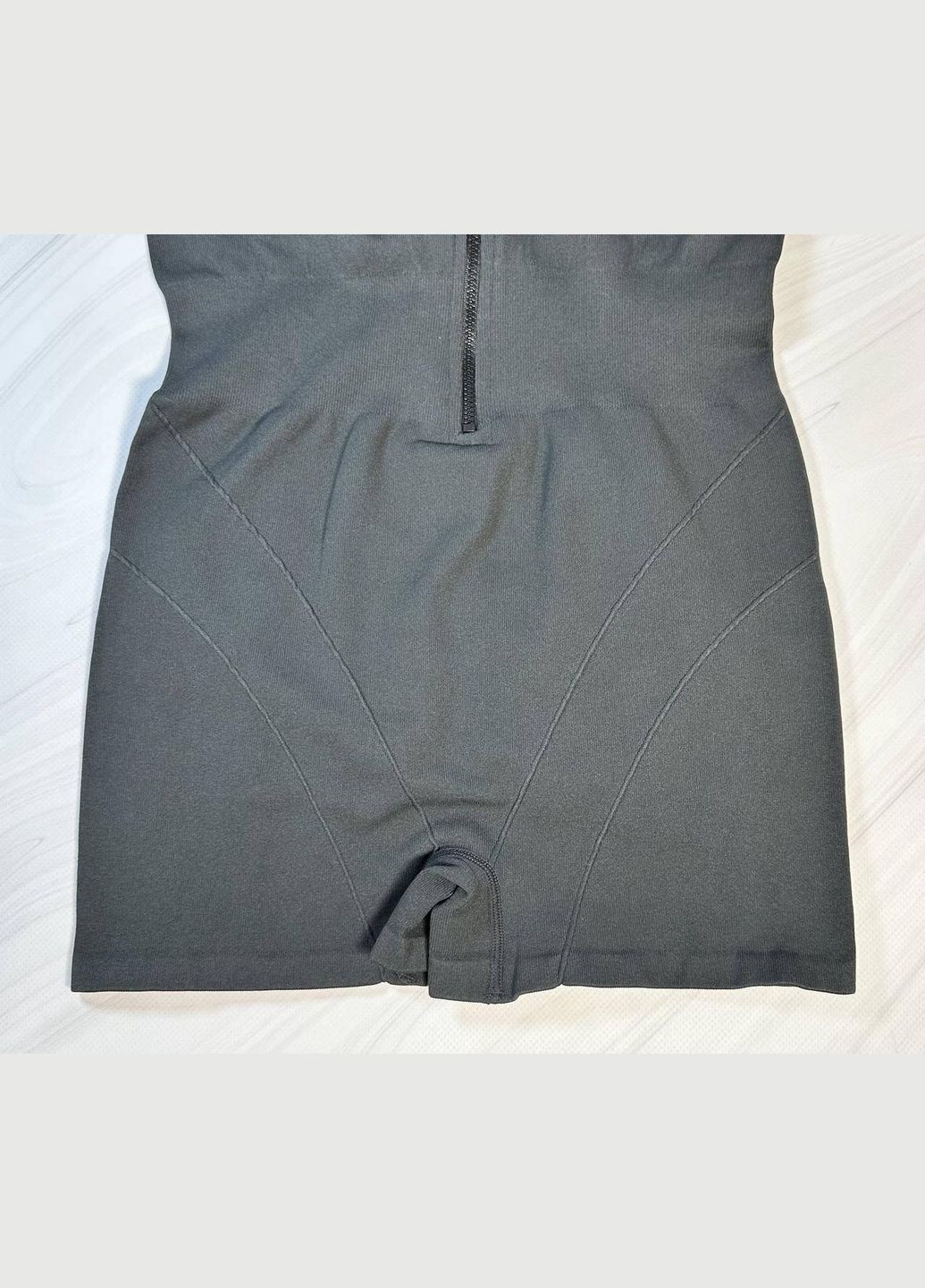 Женский спортивный комбинезон для фитнеса и зала No Brand серый