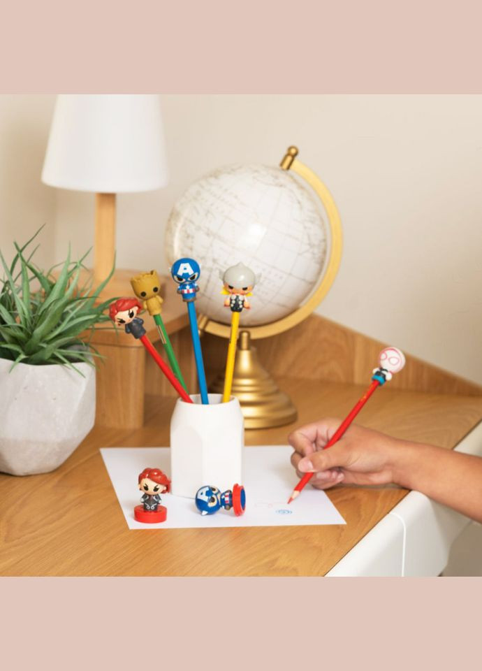 Колекційна фігурка-топер Марвел MAR-6468-CDU-KV-FO серії "Bop n Tops" Sambro (304409396)