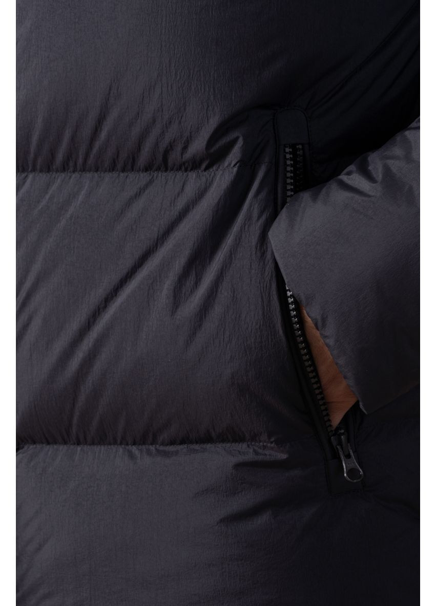 Черная зимняя пуховик мужской nf 2528 Freever