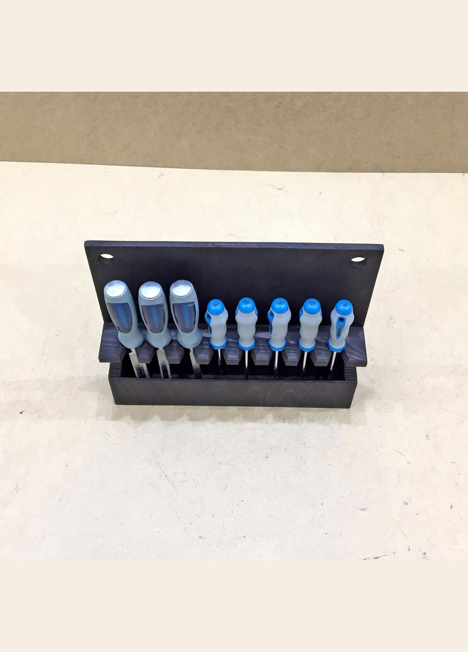 Органайзер для стамесок из дерева Туира 8 венге (ОСБ-800112) No Brand (328912475)