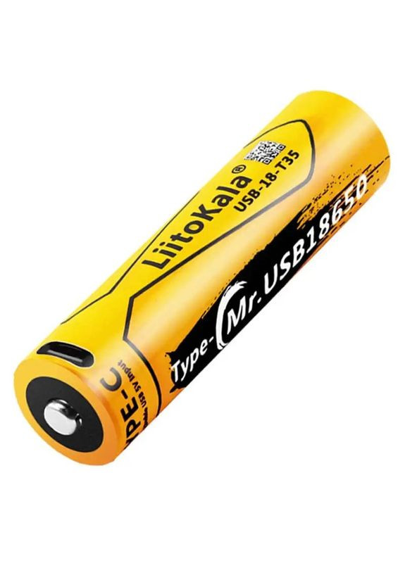 Аккумулятор USB-T35 – 18650 3500mAh (Original) LiitoKala (370612763)