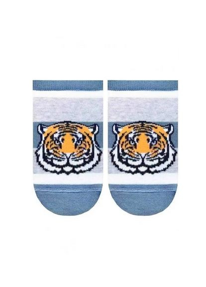 Носки Active 17С-87СП-332 ультракороткие KIDS, с рисунком р20, Голубой Conte (357494359)