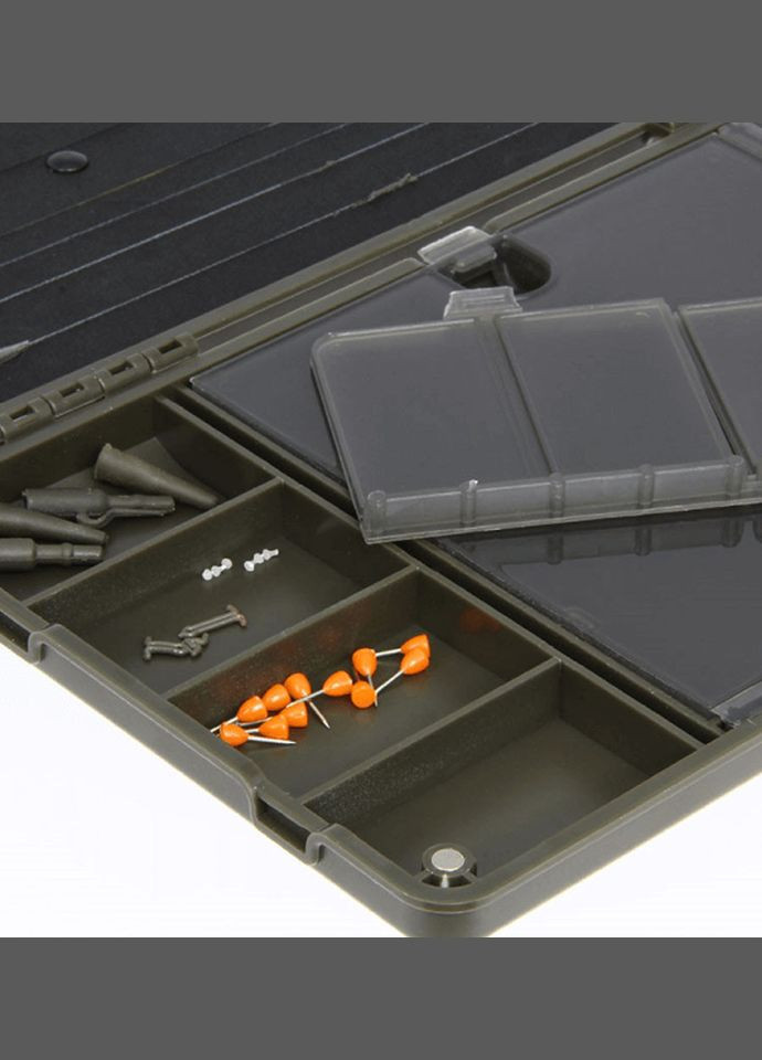 Корпова поводочниця - кейс CZ Accessory&EVA Rig Box 25,5x13,5x3cm (CZ9810) No Brand (350625926)