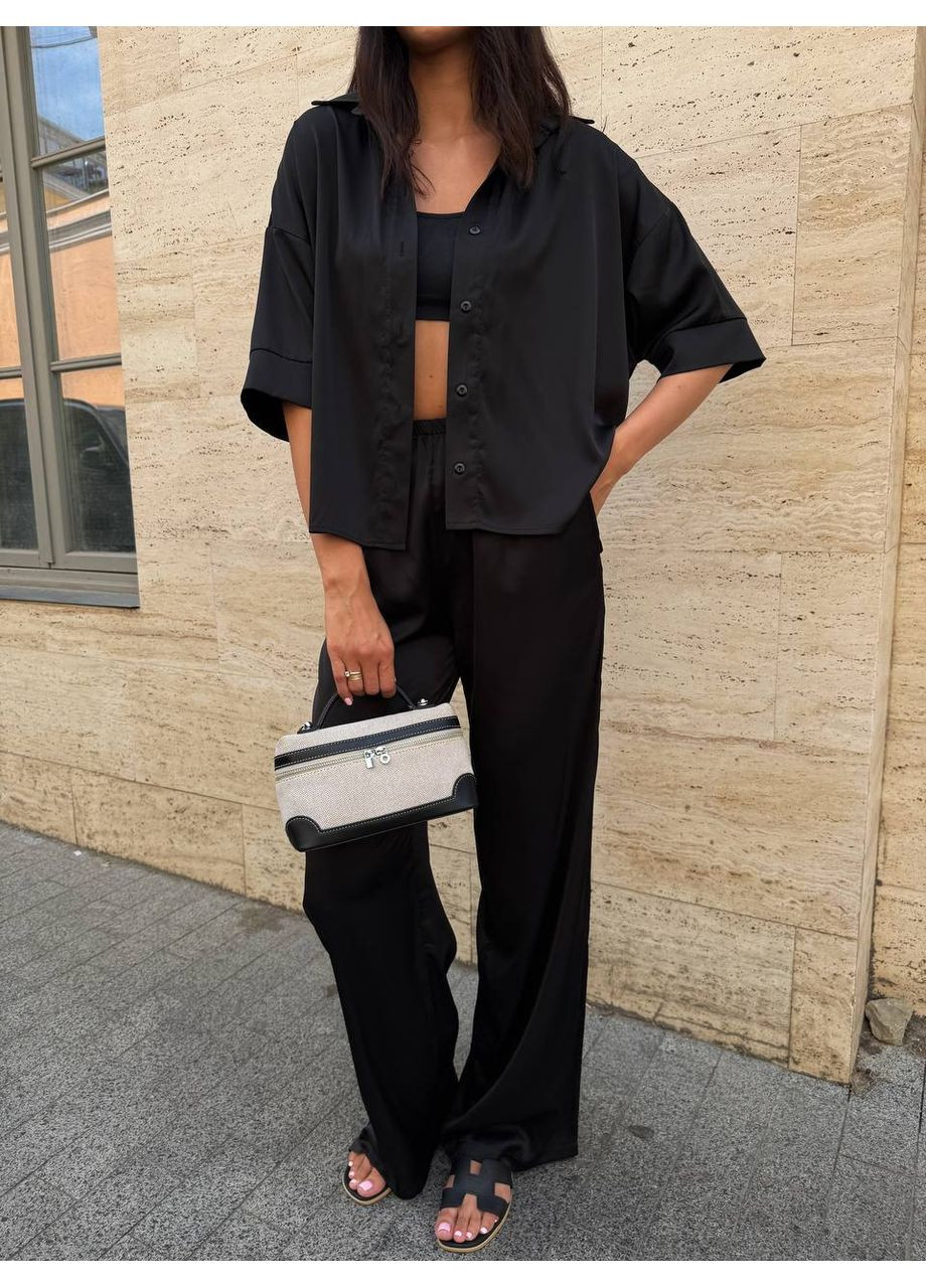 Жіночій легкий костюм двійка.сорочка та штани Україна (349821569)