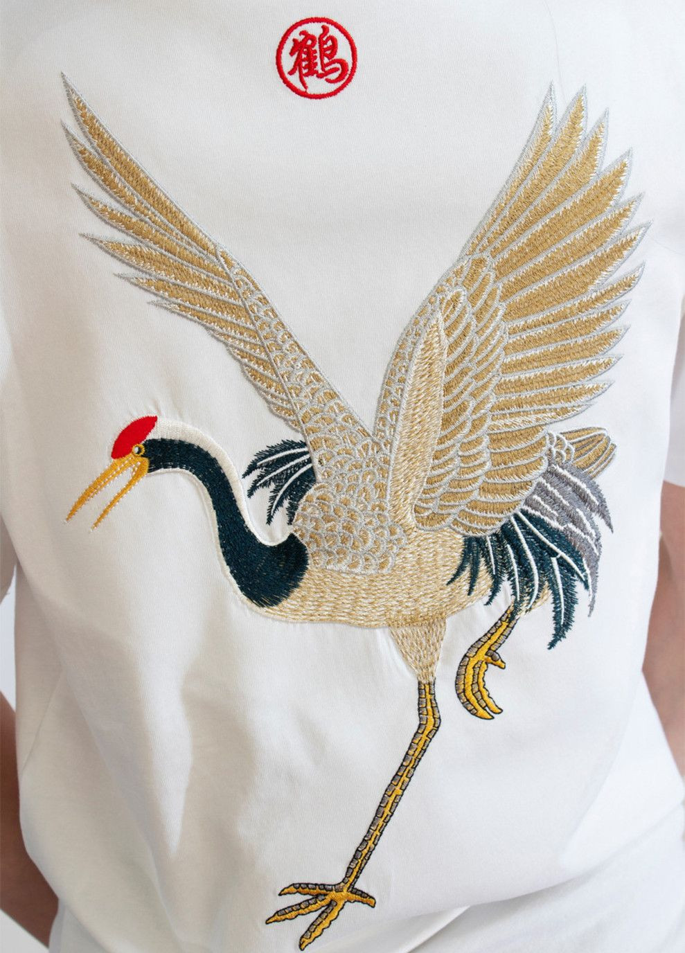 Жіноча Футболка Shiny Stork White No Brand - (333959397)