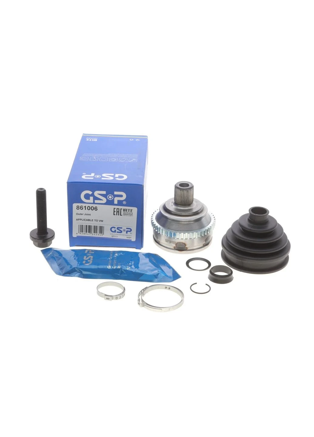 ШРКШ (зовнішній) VW T4 1.9/2.5TDI 94- (38x27x99.5x48T) (+ABS) 861006 UA63 GSP (345753008)