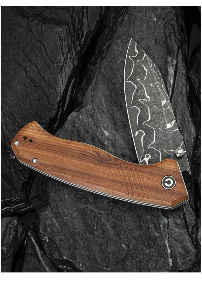 Нож Placoid, Wood, Damascus (C23079-DS1) Civivi (394398425)