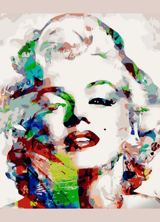 Картина по номерам Акварельная Монро 40х50 см GS1070 ( ) Strateg (328946888)