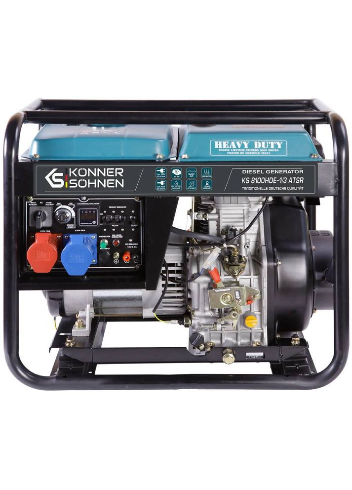 Генератор дизельний KS 8100HDE-1/3 ATSR Konner&Sohnen (370033576)