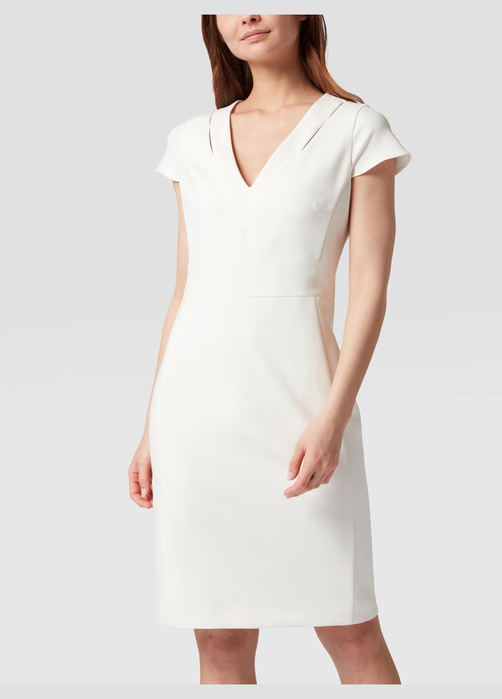 Білий сукня Boss