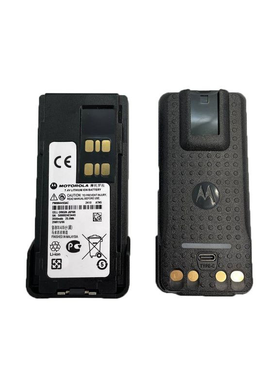 Аккумулятор typec для раций DP4400e/DP4800e 3500 mAh Motorola PMNN4493AC (301214152)