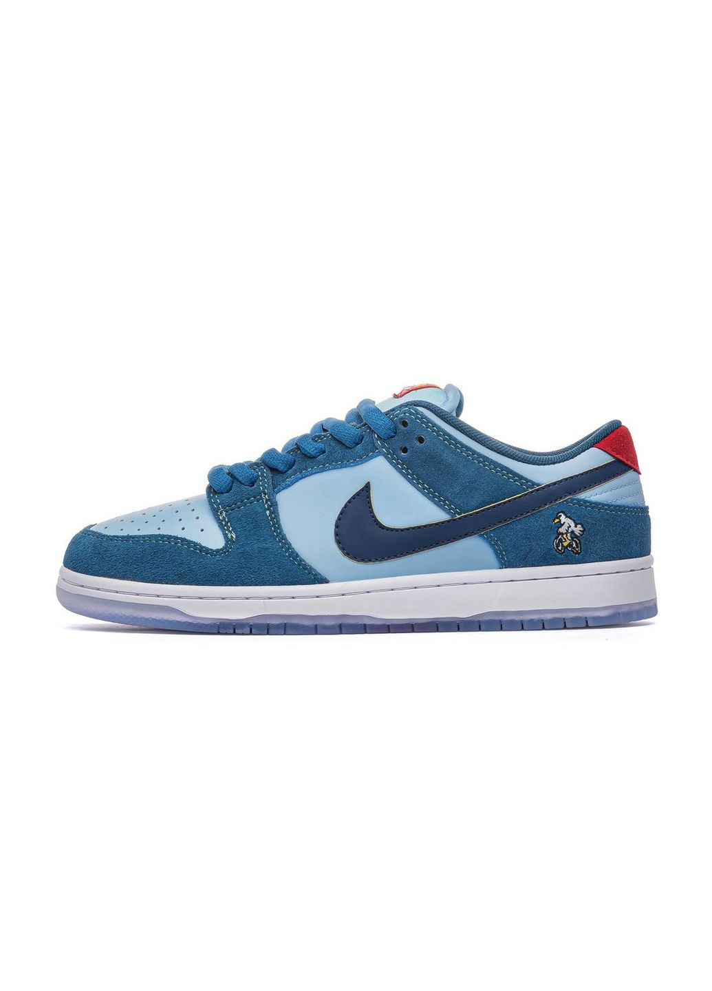 Синие демисезонные кроссовки мужские nike low pro why so sad No Brand SB Dunk