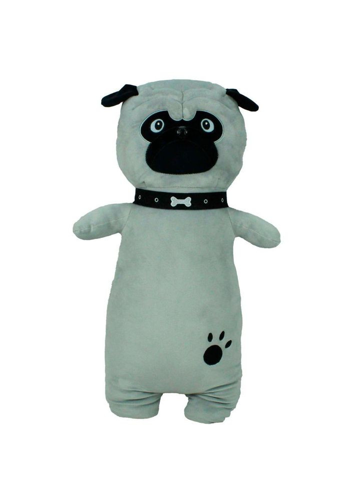 Обнимашка «Мопс», 65x25x19 см (00276-03) Копиця (330747856)