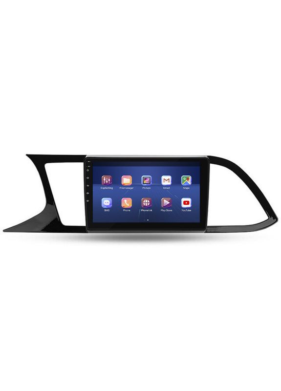 Штатна магнітола 9" для SEAT Leon III Рестайлінг 2016-2020 6/128Gb 4G Wi-Fi GPS Top Сіат 4 шт. Lesko (336199418)